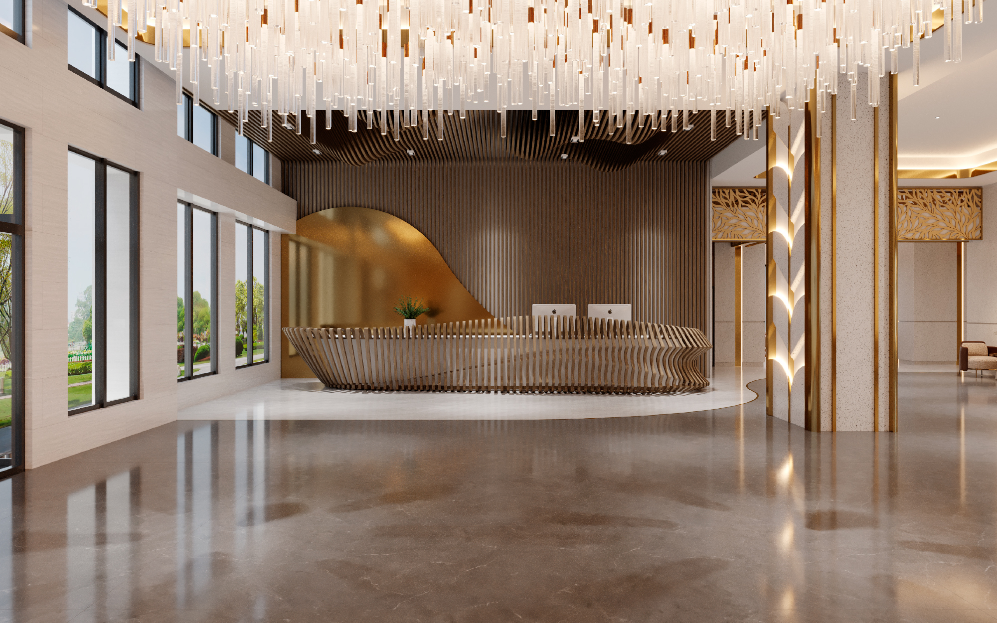 尊爵禮賓台 (3D示意圖)