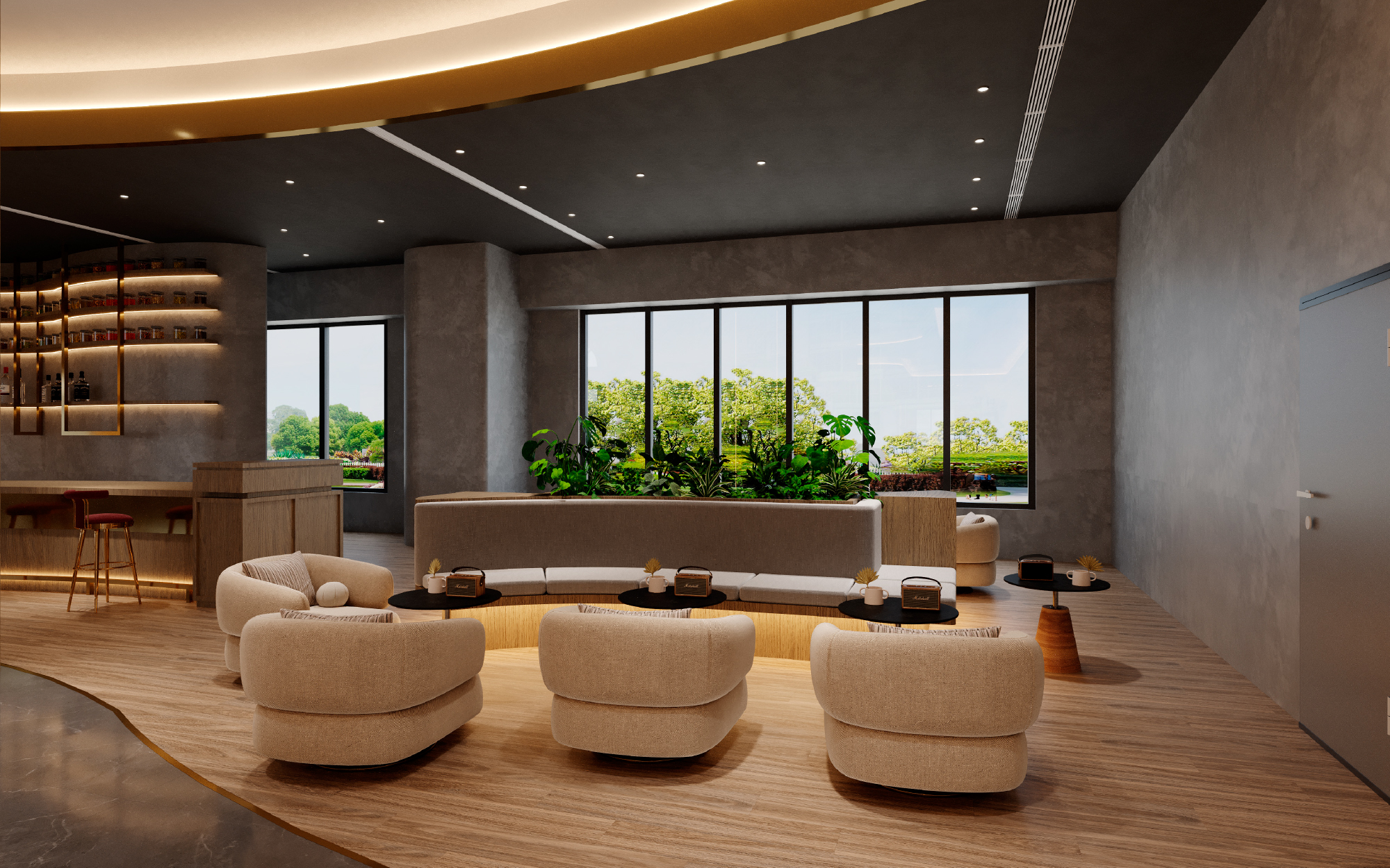 賦蒔交誼廳 (3D示意圖)